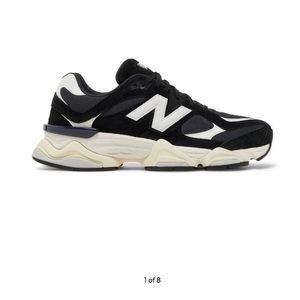 Black New Balance 9060 - 7.5W, 6M
